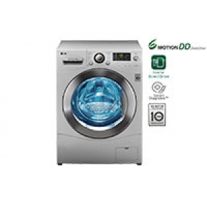LG 8 KG WASHER WITH LED TOUCH PANEL, LUXURY SILVER WASHING MACHINE